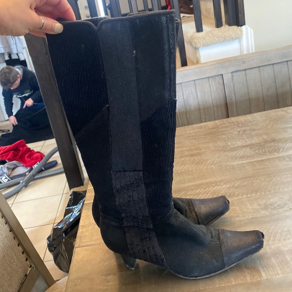 Knee high boots